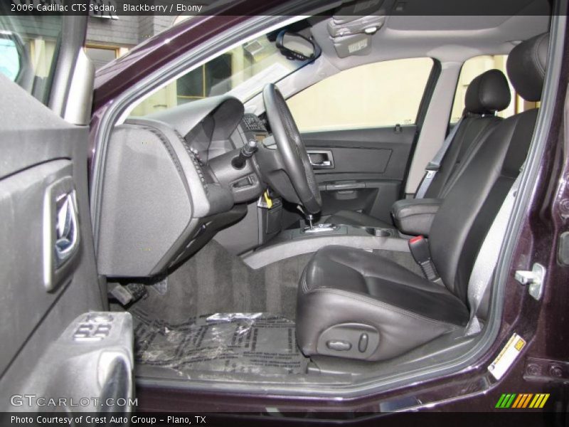 Blackberry / Ebony 2006 Cadillac CTS Sedan