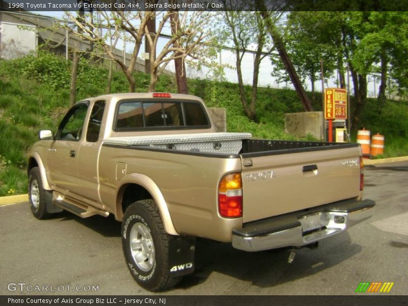 Sierra Beige Metallic / Oak 1998 Toyota Tacoma V6 Extended Cab 4x4