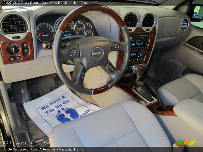 Steel Gray Metallic / Light Gray 2007 GMC Envoy Denali