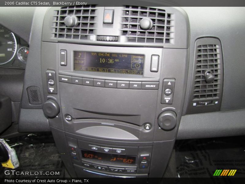 Blackberry / Ebony 2006 Cadillac CTS Sedan