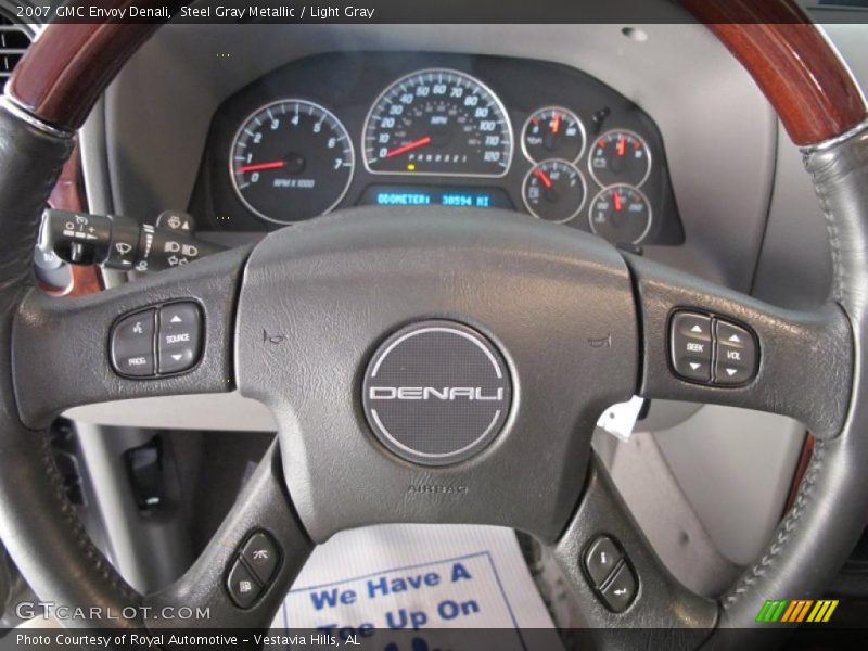 Steel Gray Metallic / Light Gray 2007 GMC Envoy Denali
