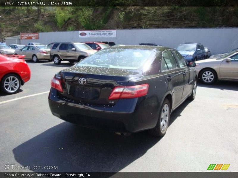 Black / Bisque 2007 Toyota Camry LE