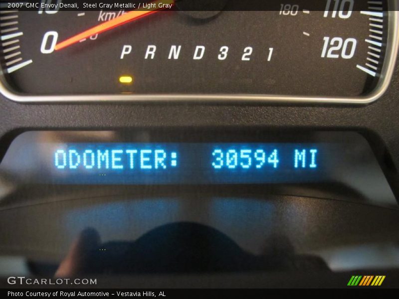 Steel Gray Metallic / Light Gray 2007 GMC Envoy Denali