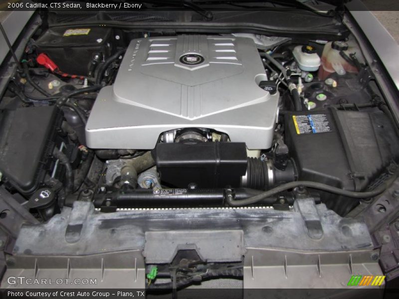 Blackberry / Ebony 2006 Cadillac CTS Sedan