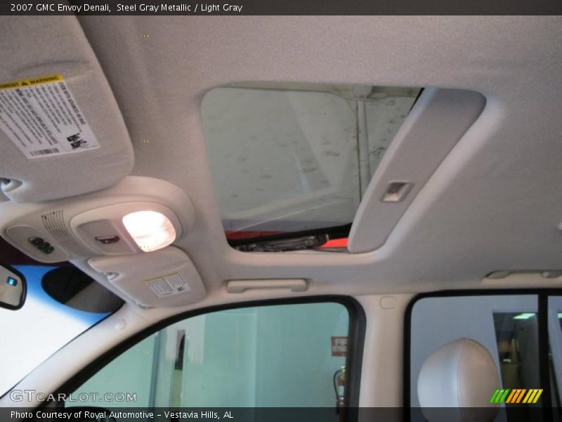 Steel Gray Metallic / Light Gray 2007 GMC Envoy Denali