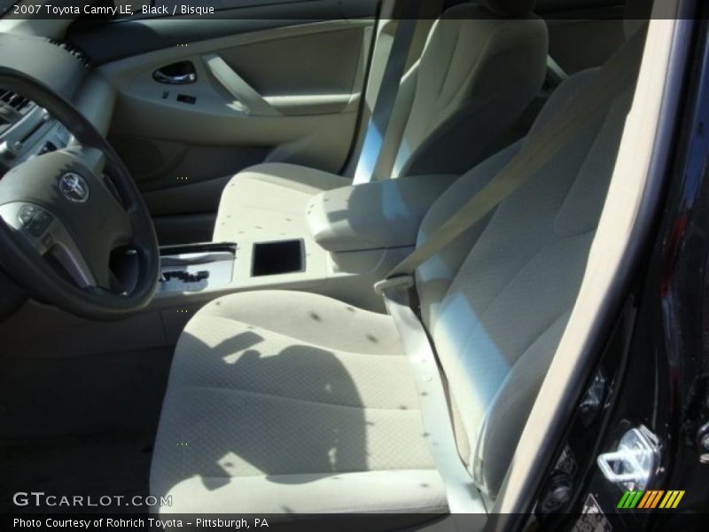 Black / Bisque 2007 Toyota Camry LE