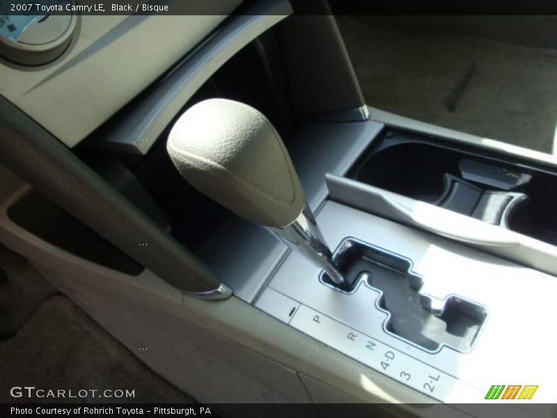 Black / Bisque 2007 Toyota Camry LE