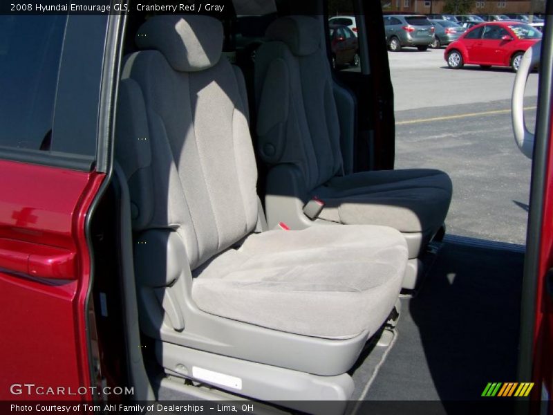Cranberry Red / Gray 2008 Hyundai Entourage GLS