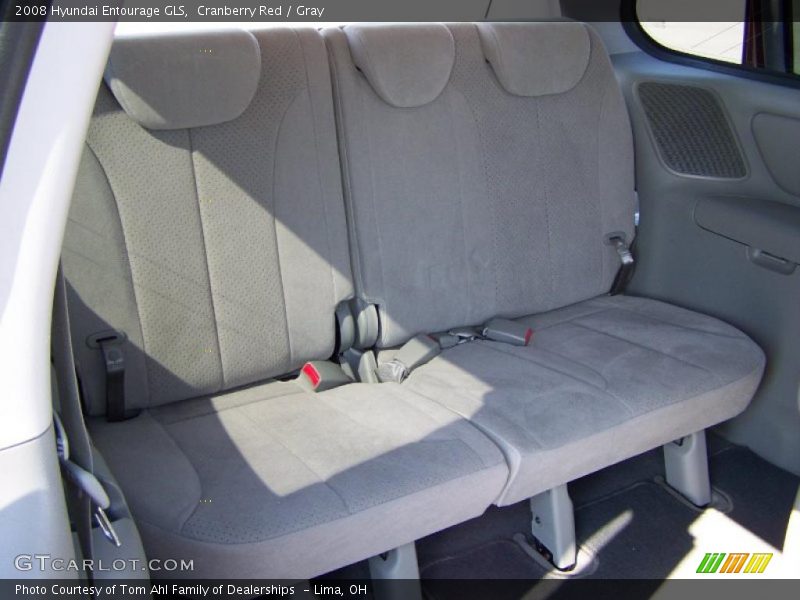 Cranberry Red / Gray 2008 Hyundai Entourage GLS