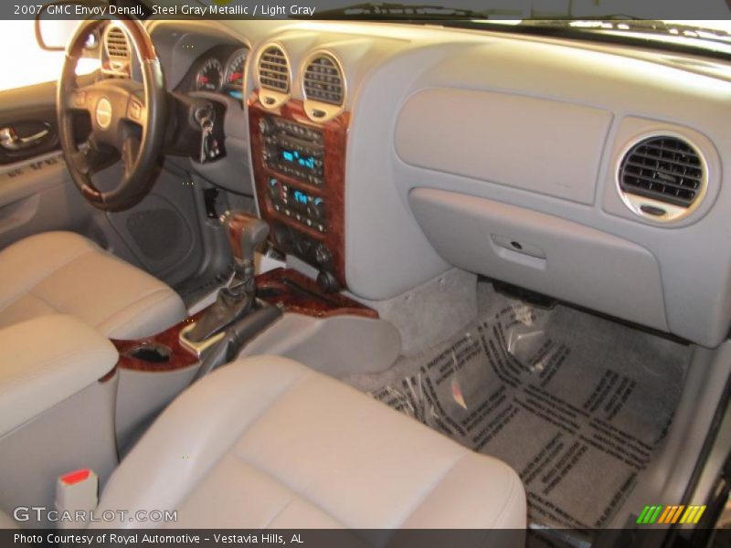 Steel Gray Metallic / Light Gray 2007 GMC Envoy Denali