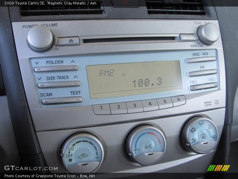 Magnetic Gray Metallic / Ash 2009 Toyota Camry SE