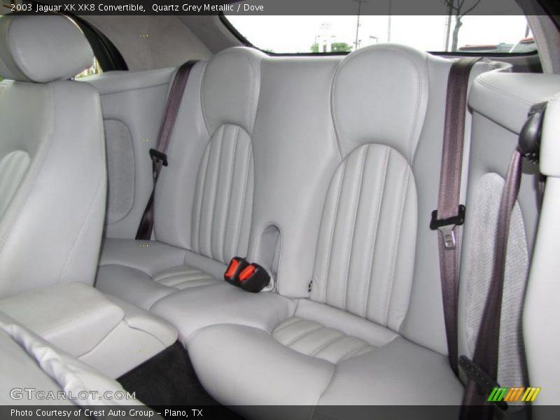 Quartz Grey Metallic / Dove 2003 Jaguar XK XK8 Convertible