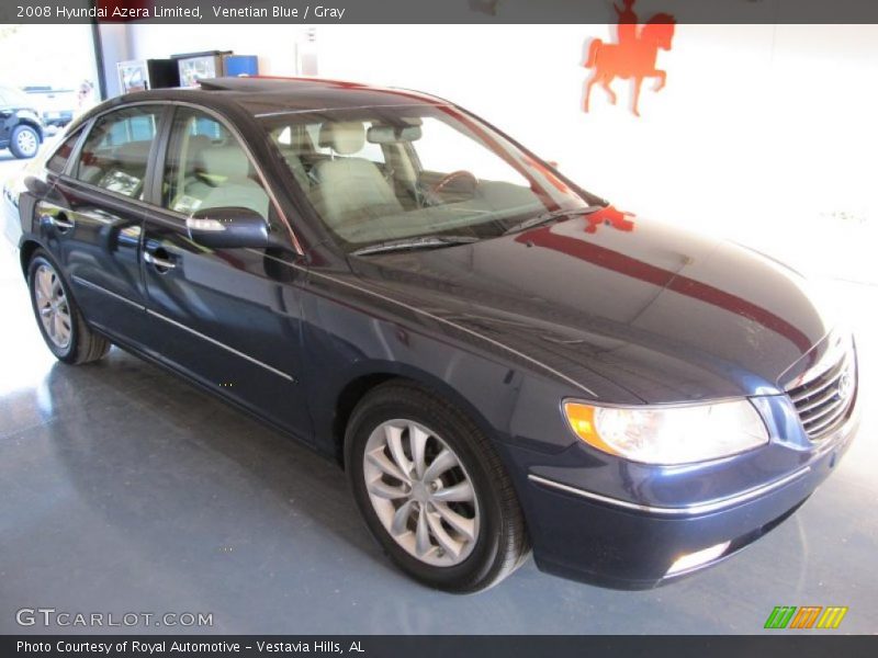 Venetian Blue / Gray 2008 Hyundai Azera Limited