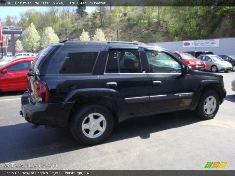 Black / Medium Pewter 2003 Chevrolet TrailBlazer LS 4x4