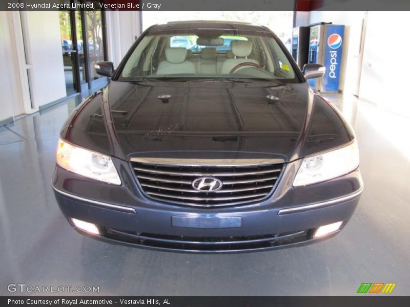 Venetian Blue / Gray 2008 Hyundai Azera Limited