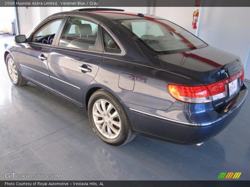 Venetian Blue / Gray 2008 Hyundai Azera Limited