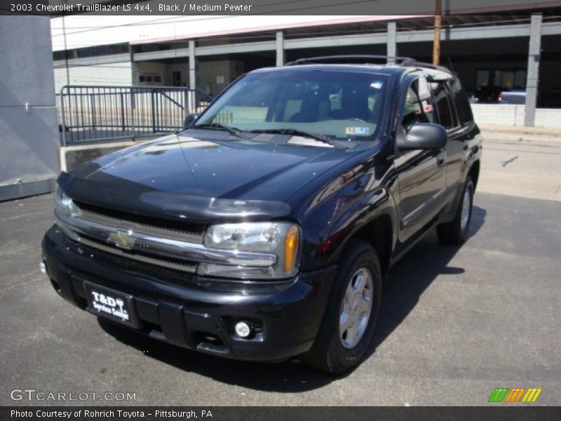 Black / Medium Pewter 2003 Chevrolet TrailBlazer LS 4x4