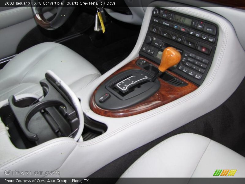 Quartz Grey Metallic / Dove 2003 Jaguar XK XK8 Convertible