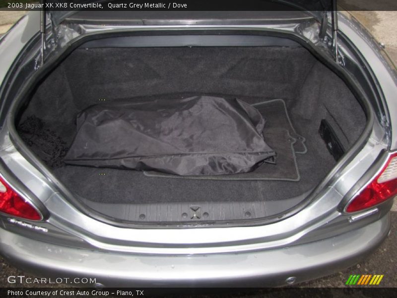 Quartz Grey Metallic / Dove 2003 Jaguar XK XK8 Convertible