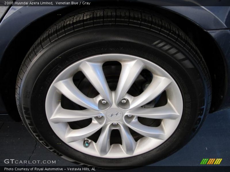 Venetian Blue / Gray 2008 Hyundai Azera Limited