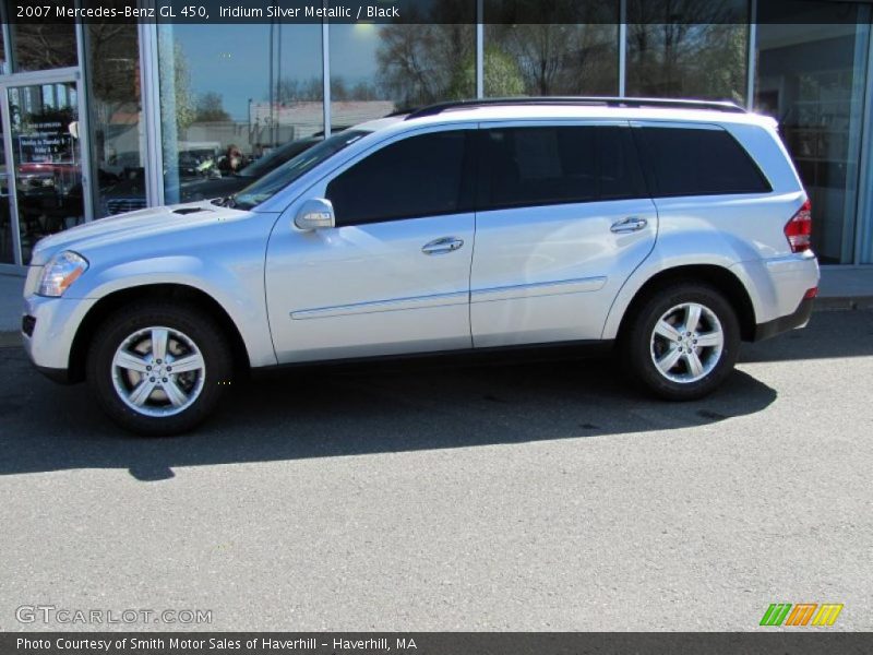 Iridium Silver Metallic / Black 2007 Mercedes-Benz GL 450