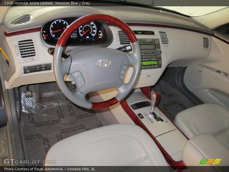 Venetian Blue / Gray 2008 Hyundai Azera Limited