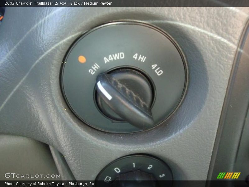 Black / Medium Pewter 2003 Chevrolet TrailBlazer LS 4x4