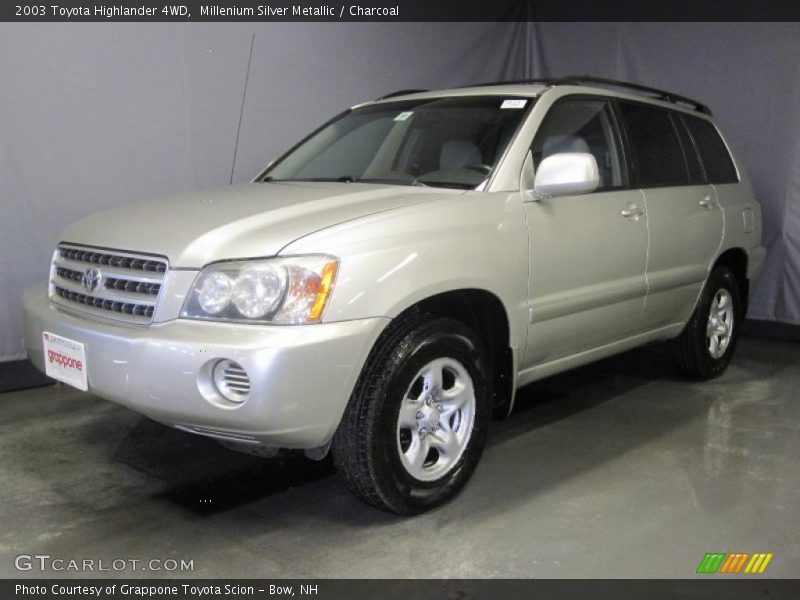 Millenium Silver Metallic / Charcoal 2003 Toyota Highlander 4WD