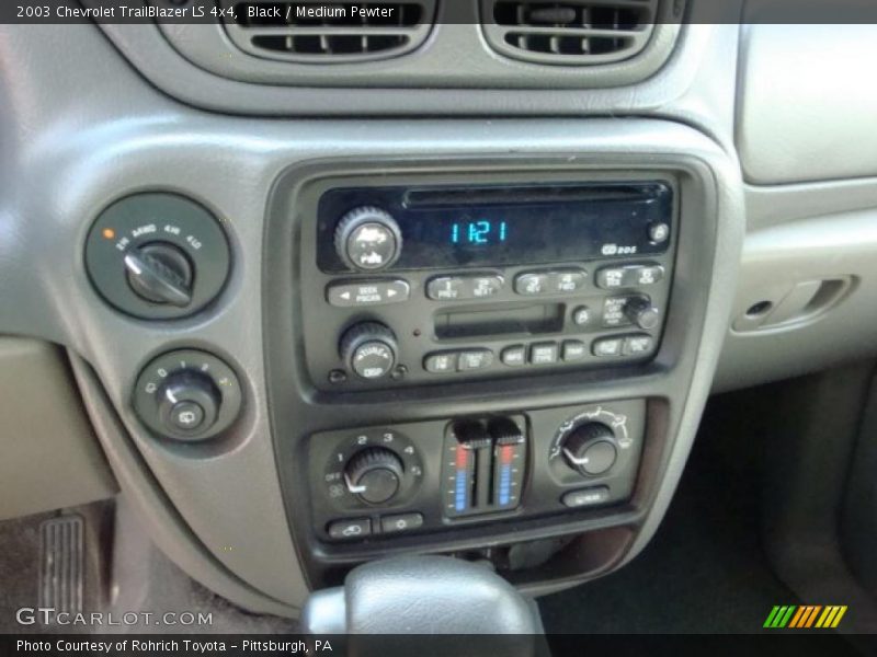Black / Medium Pewter 2003 Chevrolet TrailBlazer LS 4x4