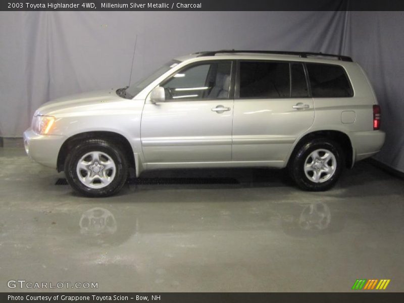 Millenium Silver Metallic / Charcoal 2003 Toyota Highlander 4WD