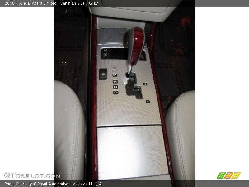 Venetian Blue / Gray 2008 Hyundai Azera Limited