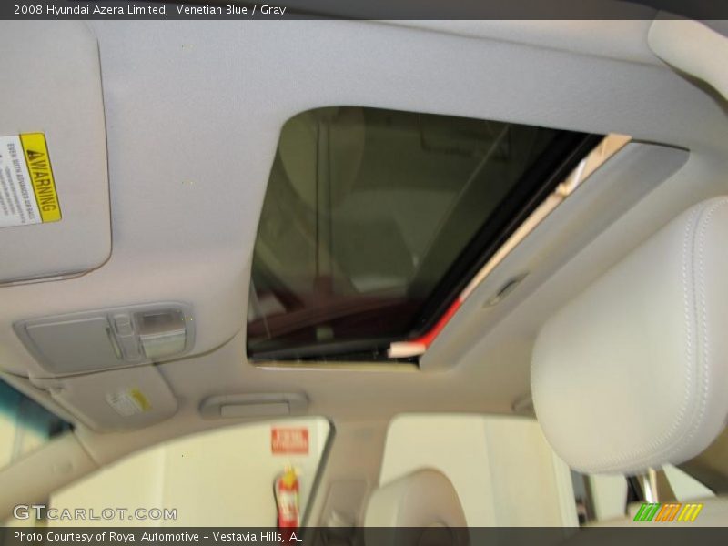 Venetian Blue / Gray 2008 Hyundai Azera Limited