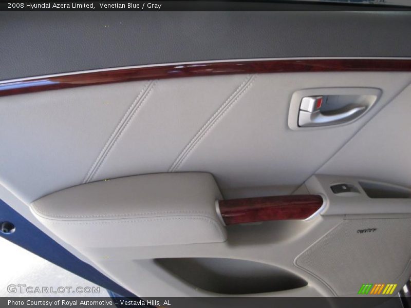 Venetian Blue / Gray 2008 Hyundai Azera Limited