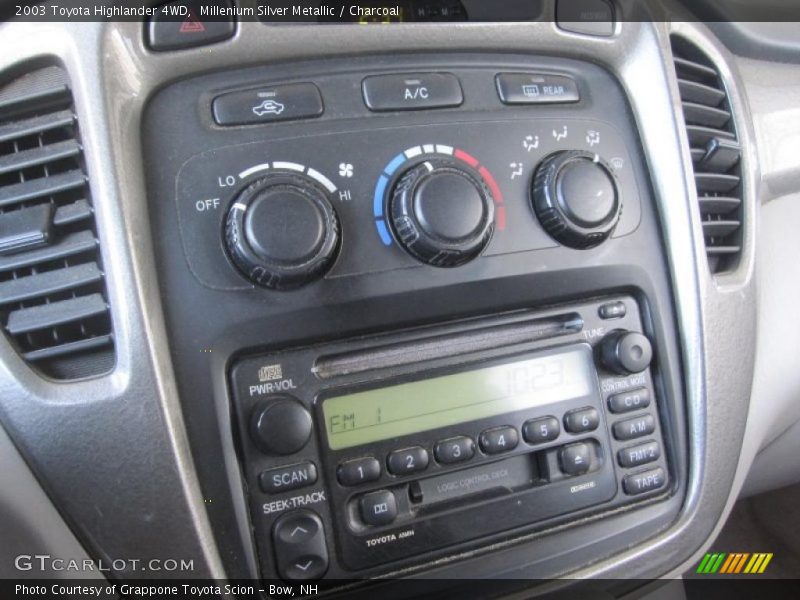 Millenium Silver Metallic / Charcoal 2003 Toyota Highlander 4WD