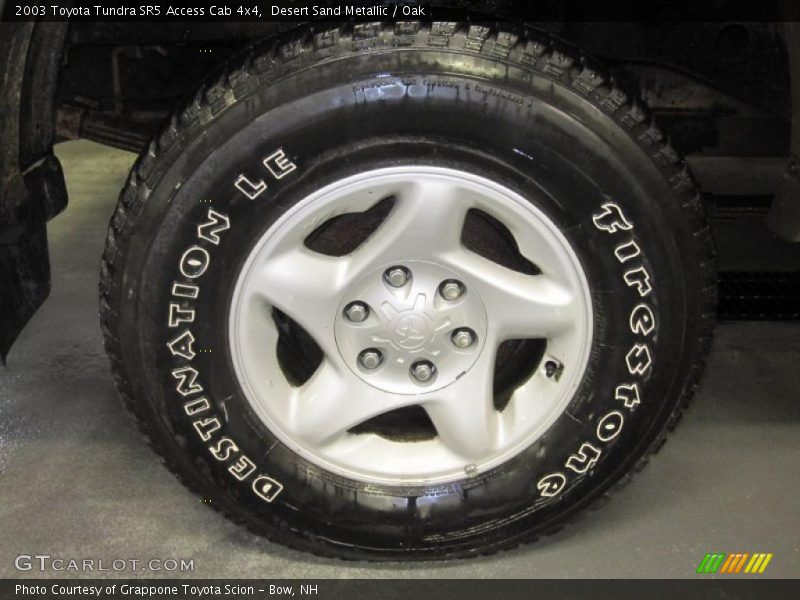 Desert Sand Metallic / Oak 2003 Toyota Tundra SR5 Access Cab 4x4