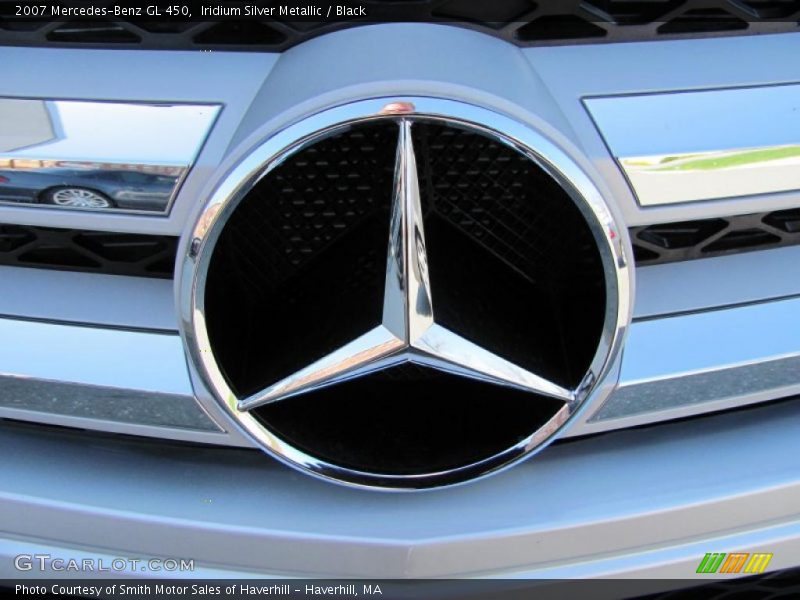 Iridium Silver Metallic / Black 2007 Mercedes-Benz GL 450
