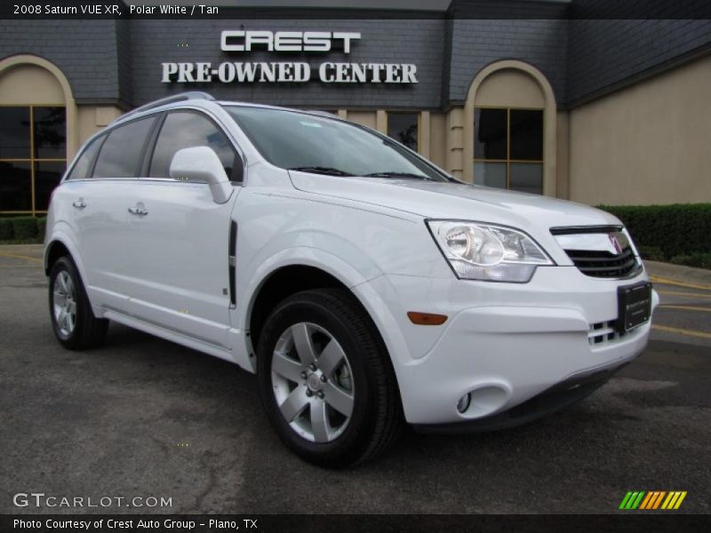 Polar White / Tan 2008 Saturn VUE XR