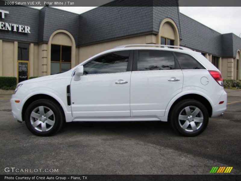Polar White / Tan 2008 Saturn VUE XR