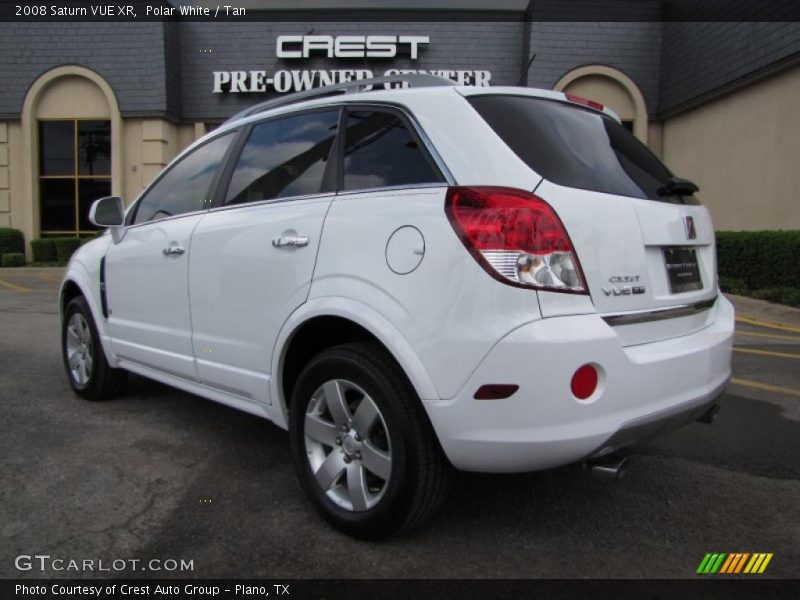 Polar White / Tan 2008 Saturn VUE XR
