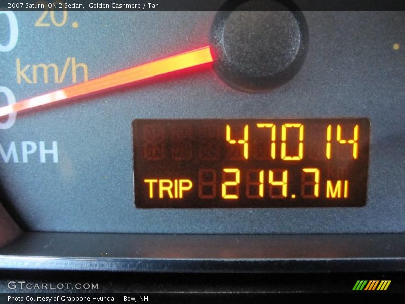Golden Cashmere / Tan 2007 Saturn ION 2 Sedan