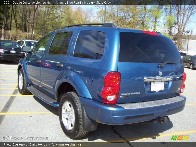 Atlantic Blue Pearl / Medium Slate Gray 2004 Dodge Durango Limited 4x4