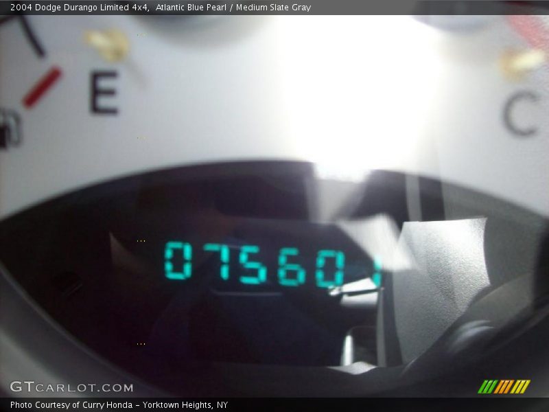 Atlantic Blue Pearl / Medium Slate Gray 2004 Dodge Durango Limited 4x4