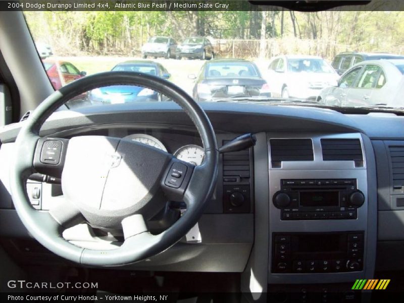 Atlantic Blue Pearl / Medium Slate Gray 2004 Dodge Durango Limited 4x4