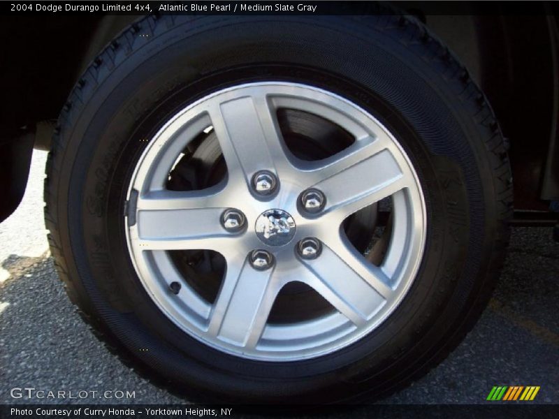 Atlantic Blue Pearl / Medium Slate Gray 2004 Dodge Durango Limited 4x4