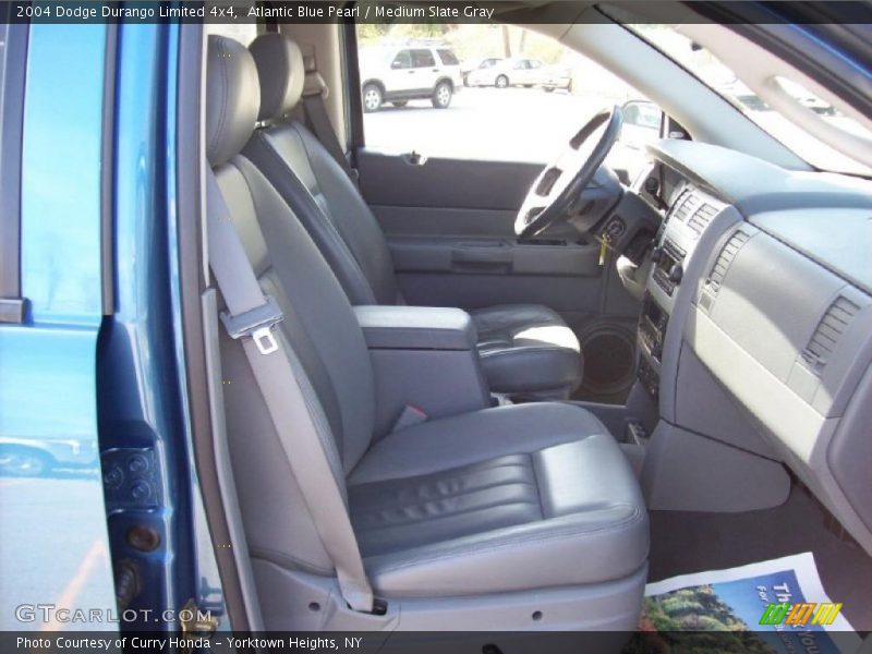 Atlantic Blue Pearl / Medium Slate Gray 2004 Dodge Durango Limited 4x4