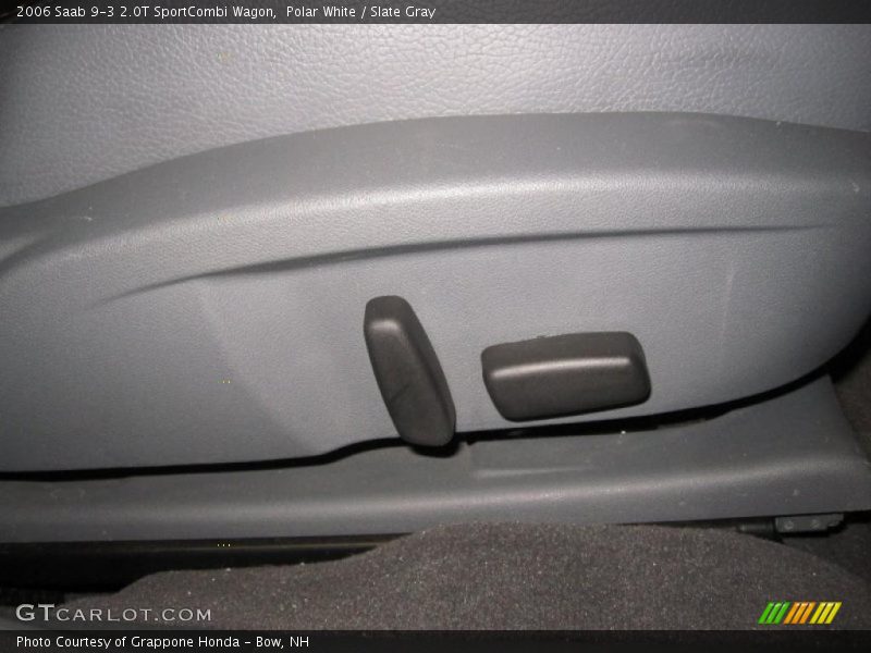 Polar White / Slate Gray 2006 Saab 9-3 2.0T SportCombi Wagon