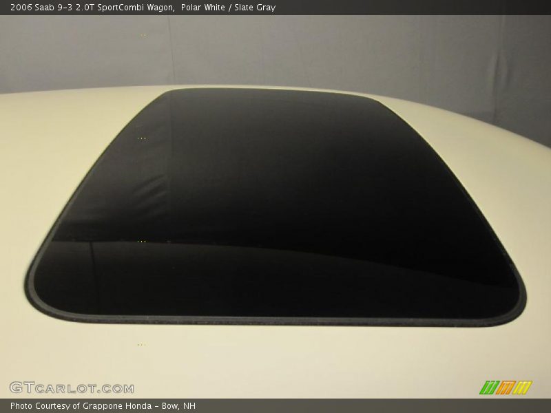 Polar White / Slate Gray 2006 Saab 9-3 2.0T SportCombi Wagon