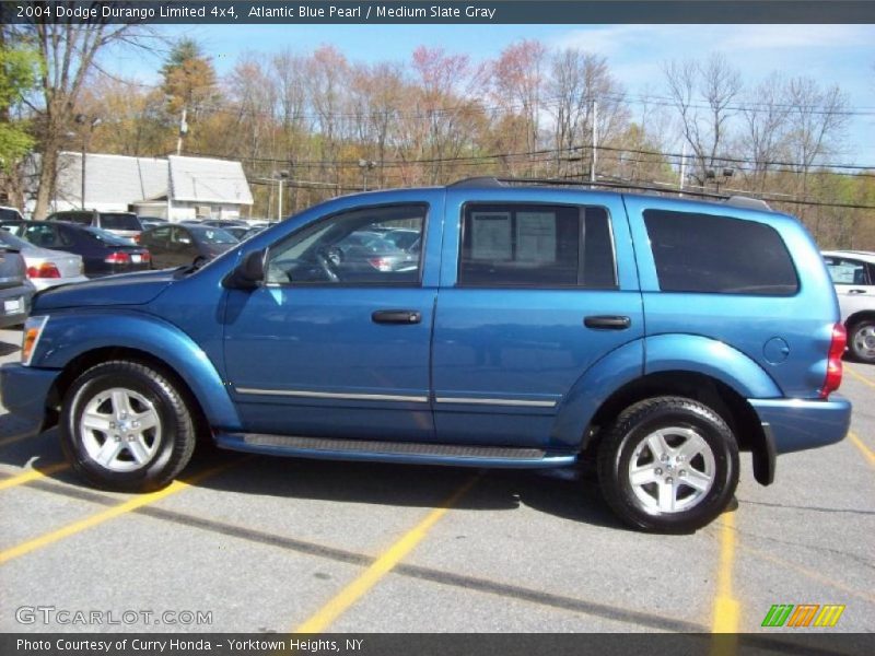 Atlantic Blue Pearl / Medium Slate Gray 2004 Dodge Durango Limited 4x4