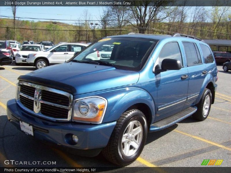 Atlantic Blue Pearl / Medium Slate Gray 2004 Dodge Durango Limited 4x4