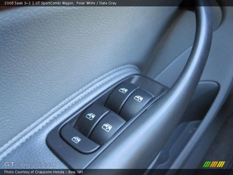 Polar White / Slate Gray 2006 Saab 9-3 2.0T SportCombi Wagon